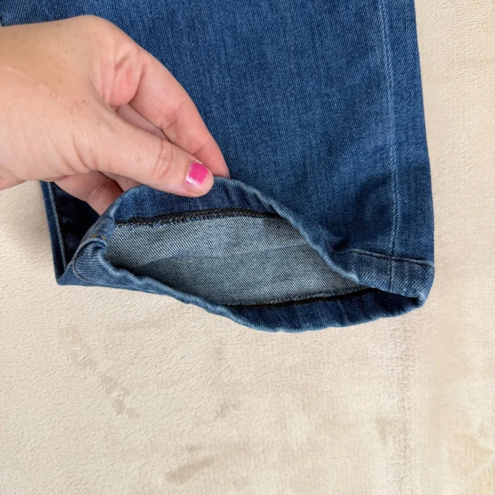 Johnnie-O Straight Leg Jeans Mens 32x34 Blue Medium Wash‎ Stretch Denim Pants